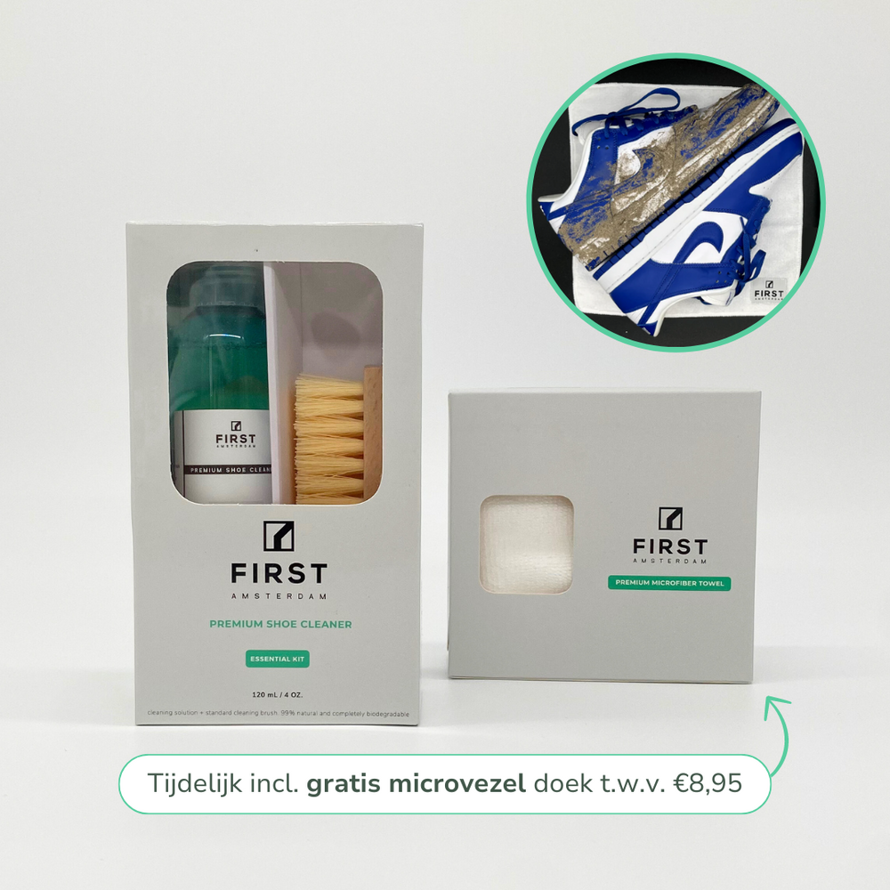 Essential Kit Premium Sneaker Schoonmaak Set gratis doek