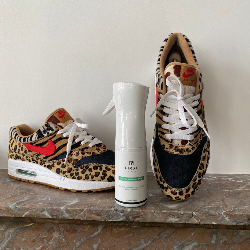 Water en vuilafstotende spray schoenen sale